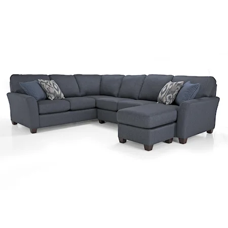 Contemporary LHF Chaise Sectional